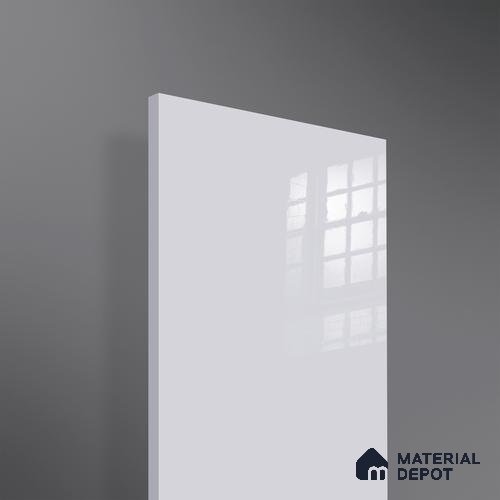 Ferrero 1C 01570 Light Slate 8 ft x 4 ft High Gloss Finish 6H Anti Scratch Acrylic Laminate - 1.5 mm | Suitable for Living Room, Kitchen, Office