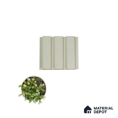 PN 00076 Linear Patterned Beige Pastels 9.5 ft x 4.7 inch Premium MDF Louver/Panel - 18 mm | Image 02