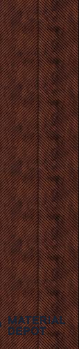 Brown Patterned Louver PN 02872 8 ft x 12 inch Charcoal Panel - 4 mm | Suitable for Feature Wall, TV Unit & Living Room | Width is Subjected to 5% Variation