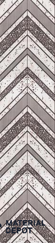 Grey Patterned Louver PN 02883 8 ft x 12 inch Charcoal Panel - 4 mm | Suitable for Feature Wall, TV Unit & Living Room | Width is Subjected to 5% Variation