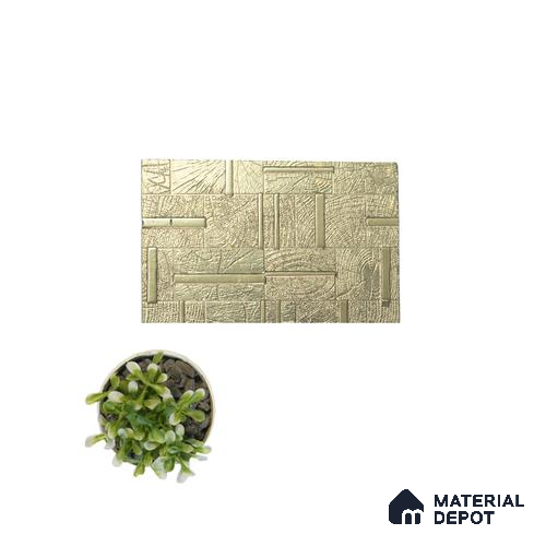 Brown Luxury Look Charcoal Decorative Wall Panel PN 05064 8 ft x 2 ft - 4 mm | Suitable for Feature Wall, TV Unit & Living Room | Width is Subjected to 5% Variation