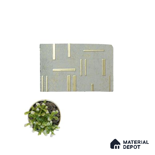 Grey Luxury Look Charcoal Decorative Wall Panel PN 05068 8 ft x 2 ft - 4 mm | Suitable for Feature Wall, TV Unit & Living Room | Width is Subjected to 5% Variation