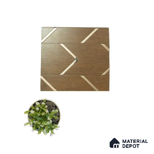 Rang FO 92 Charco Charm Series Charcoal Decorative Wall Panel | 8 ft x 2 ft - 4 mm | Width is Subjected to 5% Variation