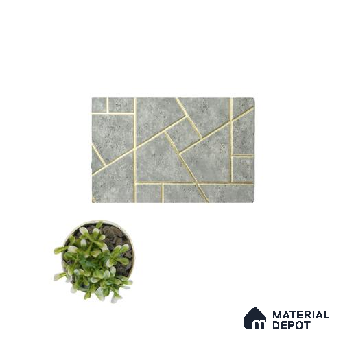 Rang ST 15 Charco Charm Series Charcoal Decorative Wall Panel | 8 ft x 2 ft - 4 mm | Width is Subjected to 5% Variation