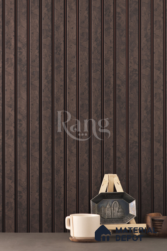 Brown Marble Louver PN 02787 9 ft x 4.9 inch Charcoal Panel - 12 mm | Suitable for Feature Wall, TV Unit & Living Room | Width is Subjected to 5% Variation