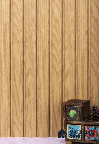 Cream Wooden Louver PN 02802 9 ft x 6.2 inch Charcoal Panel - 11.7 mm | Suitable for Feature Wall, TV Unit & Living Room | Width is Subjected to 5% Variation