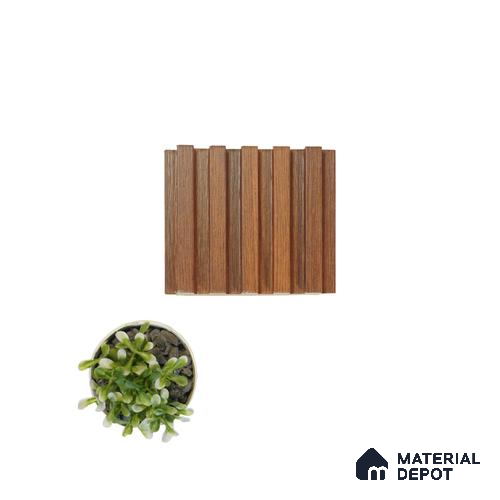 PN 00037 Ribbed Wooden 9.5 ft x 4.7 inch Premium MDF Louver/Panel - 18 mm | Image 02