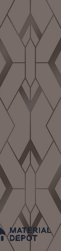 Brown Patterned Look Acrylic Decorative Wall Panel PN 05143 8 ft x 2 ft - 1.3 mm | Suitable for Feature Wall, TV Unit & Living Room | Width is Subjected to 5% Variation