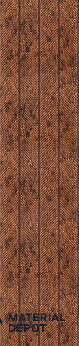 Brown Patterned Louver PN 02850 9 ft x 1.03 ft Charcoal Panel - 8 mm | Suitable for Feature Wall, TV Unit & Living Room | Width is Subjected to 5% Variation
