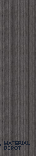 Grey Patterned Louver PN 02852 9 ft x 9.6 inch Charcoal Panel - 10 mm | Suitable for Feature Wall, TV Unit & Living Room | Width is Subjected to 5% Variation