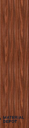 Brown Wooden Louver PN 02867 9 ft x 9.6 inch Charcoal Panel - 10 mm | Suitable for Feature Wall, TV Unit & Living Room | Width is Subjected to 5% Variation