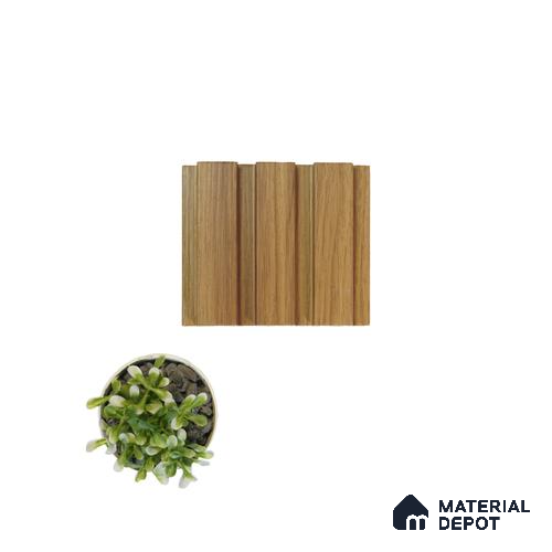 PN 00034 Slate Patterned Wooden 9.5 ft x 4.7 inch Premium MDF Louver/Panel - 18 mm | Image 02