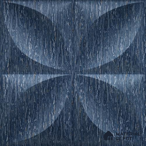 Blue Butterfly PVC Matte Finish 3D Wall Panel | 20 in x 20 in | Electric Blue - 15 mm | Suitable for Dining, Feature Wall & TV Unit | Width is Subjected to 5% Variation