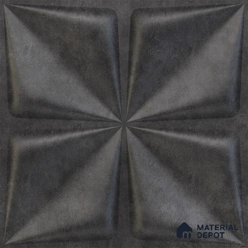 Grey Bloom PVC Matte Finish 3D Wall Panel | 20 in x 20 in | Nexa Gray - 15 mm | Suitable for Dining, Feature Wall & TV Unit | Width is Subjected to 5% Variation