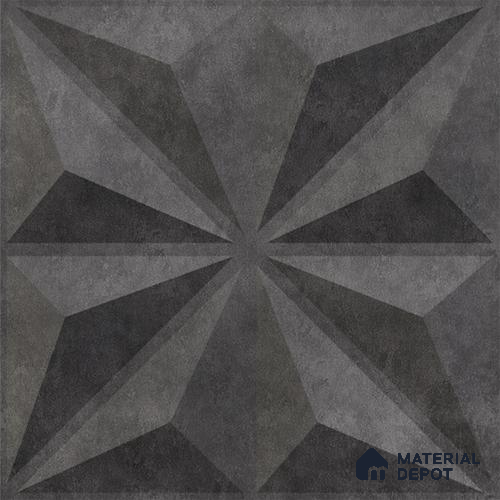 Grey Crystal PVC Matte Finish 3D Wall Panel | 20 in x 20 in | Nexa Gray - 15 mm | Suitable for Dining, Feature Wall & TV Unit | Width is Subjected to 5% Variation