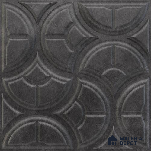 Grey Luna PVC Matte Finish 3D Wall Panel | 20 in x 20 in | Nexa Gray - 15 mm | Suitable for Dining, Feature Wall & TV Unit | Width is Subjected to 5% Variation