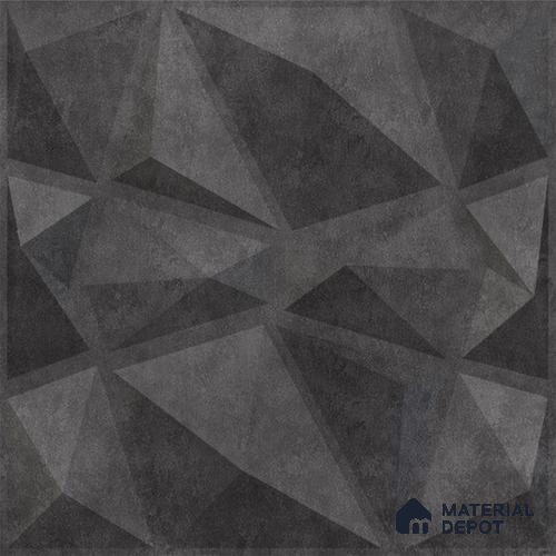 Grey Stone PVC Matte Finish 3D Wall Panel | 20 in x 20 in | Nexa Gray - 15 mm | Suitable for Dining, Feature Wall & TV Unit | Width is Subjected to 5% Variation