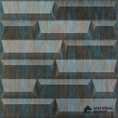 Black Vault PVC Matte Finish 3D Wall Panel | 20 in x 20 in | Rustic Wood - 15 mm | Suitable for Dining, Feature Wall & TV Unit | Width is Subjected to 5% Variation