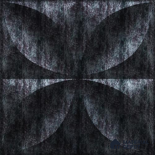 Black Butterfly PVC Matte Finish 3D Wall Panel | 20 in x 20 in | Thunder Black - 15 mm | Suitable for Dining, Feature Wall & TV Unit | Width is Subjected to 5% Variation