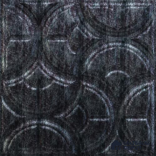Black Luna PVC Matte Finish 3D Wall Panel | 20 in x 20 in | Thunder Black - 15 mm | Suitable for Dining, Feature Wall & TV Unit | Width is Subjected to 5% Variation