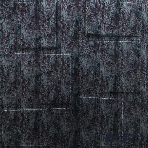 Black Stream PVC Matte Finish 3D Wall Panel | 20 in x 20 in | Thunder Black - 15 mm | Suitable for Dining, Feature Wall & TV Unit | Width is Subjected to 5% Variation