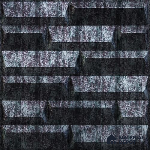 Black Vault PVC Matte Finish 3D Wall Panel | 20 in x 20 in | Thunder Black - 15 mm | Suitable for Dining, Feature Wall & TV Unit | Width is Subjected to 5% Variation