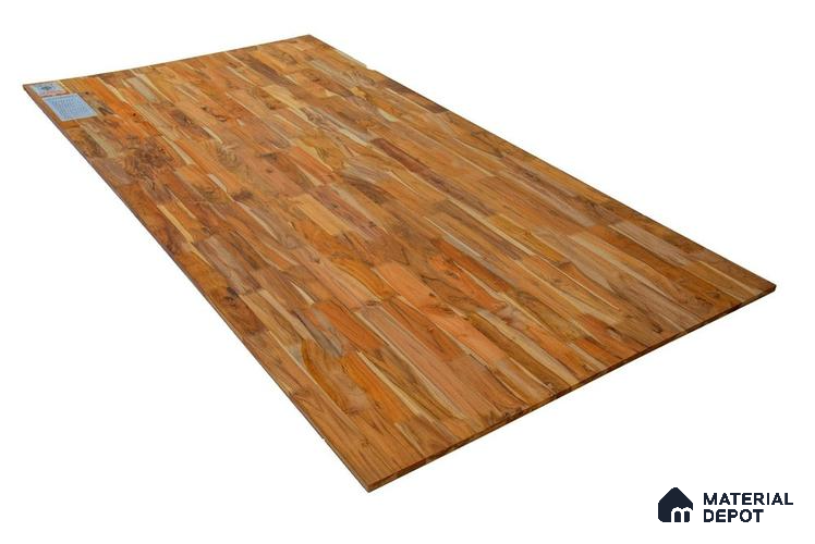 Teak 8 ft x 4 ft Finger Joint Board - 24 mm