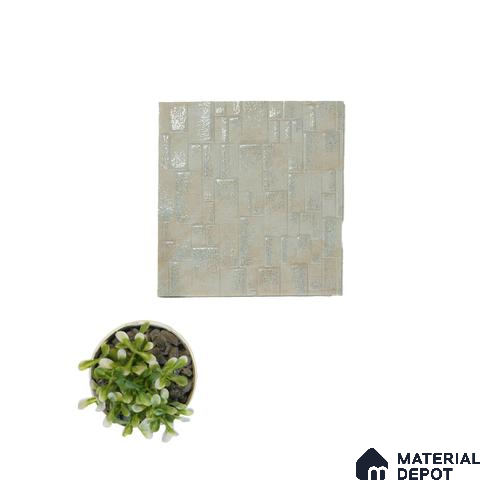 Cream Stone Look Charcoal Decorative Wall Panel PN 04514 8 ft x 2 ft - 4 mm | Suitable for Feature Wall, TV Unit & Living Room | Width is Subjected to 5% Variation