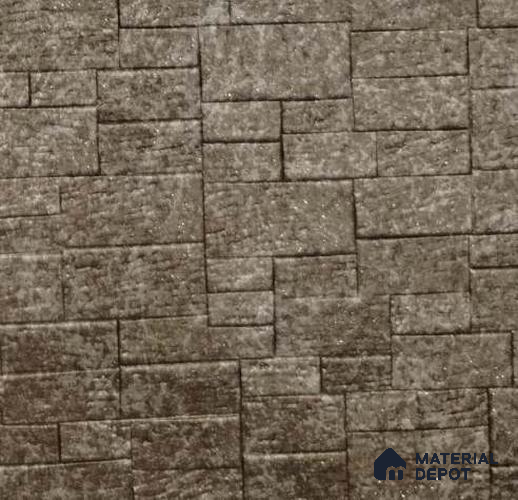 Trend 1123 Charcoal Decorative Wall Panel | 8 ft x 2 ft - 4 mm | Width is Subjected to 5% Variation