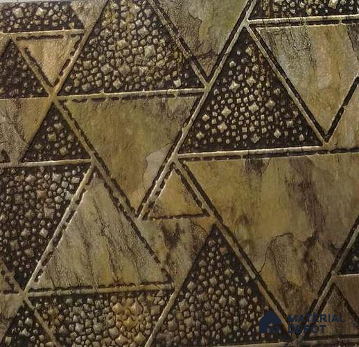 Trend 1152 Charcoal Decorative Wall Panel | 8 ft x 2 ft - 4 mm | Width is Subjected to 5% Variation