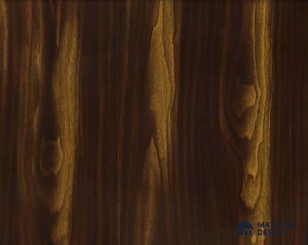 Wooden Look 1155 PHG 8 ft x 4 ft High Gloss Finish Decorative Laminate - 1 mm | Suitable for TV Unit, Wardrobe, Kitchen Cabinets