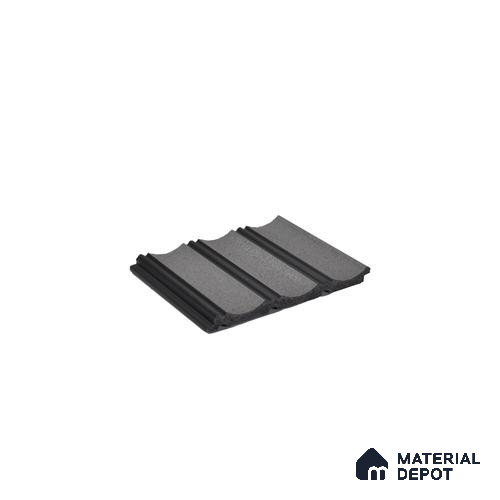 Grey Stone Louver 1188 244 (Trend 1188) 8 ft x 4.9 inch Charcoal Panel - 12 mm | Suitable for Feature Wall, TV Unit & Living Room | Width is Subjected to 5% Variation