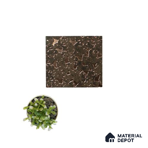 Brown Stone Look Charcoal Decorative Wall Panel PN 04500 8 ft x 2 ft - 4 mm | Suitable for Feature Wall, TV Unit & Living Room | Width is Subjected to 5% Variation