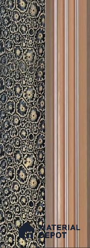 Multi Colour Patterned Look Charcoal Decorative Wall Panel PN 06106 8 ft x 6 inch - 12 mm | Suitable for Feature Wall, TV Unit & Living Room | Width is Subjected to 5% Variation