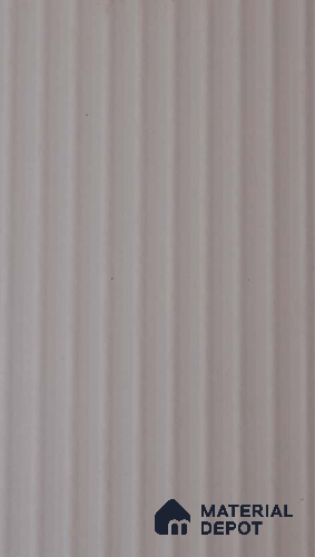Light Grey Fluted Solid Color 1302 FT 8 ft x 4 ft Texture Finish Decorative Laminate - 1 mm | Suitable for TV Unit,Wardrobe, Kitchen Cabinets