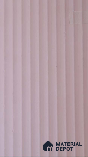 Dusty Lavender Fluted Solid Color 1309 FT 8 ft x 4 ft Texture Finish Decorative Laminate - 1 mm | Suitable for TV Unit,Wardrobe, Kitchen Cabinets