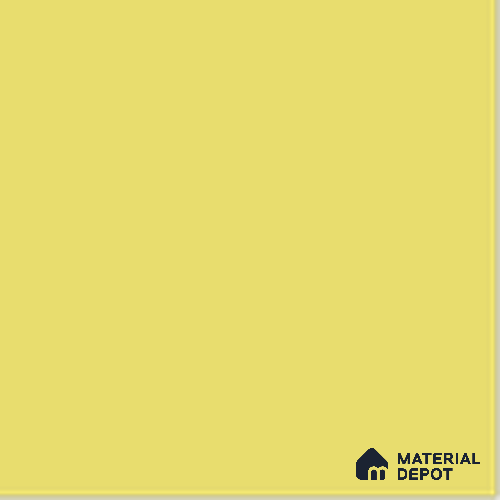 Yellow Solid Colors Look 1316 SF 8 ft x 4 ft Suede Finish Decorative Laminate - 1 mm | Suitable for Living Room, Kitchen, Office