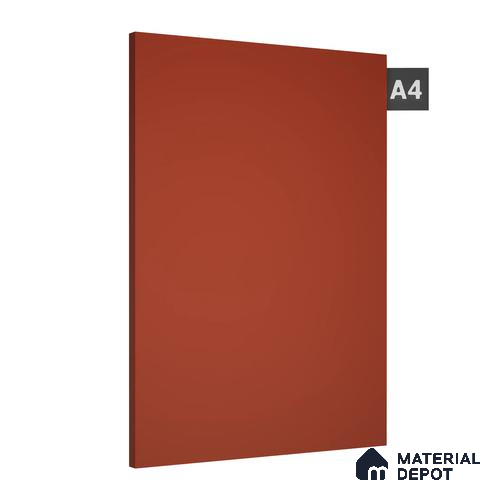 Red Solid Colors Look 1327 PHG 8 ft x 4 ft High Gloss Finish Decorative Laminate - 1 mm | Suitable for Living Room, Kitchen, Office