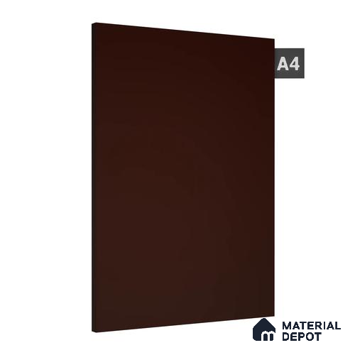 Brown Solid Colors Look 1331 PHG 8 ft x 4 ft High Gloss Finish Decorative Laminate - 1 mm | Suitable for Living Room, Kitchen, Office