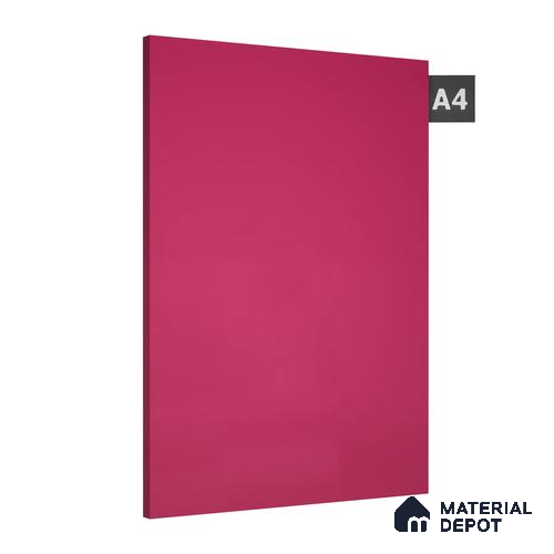 Pink Solid Colors Look 1504 UC 8 ft x 4 ft High Gloss Finish Decorative Laminate - 1 mm | Suitable for Living Room, Kitchen, Office