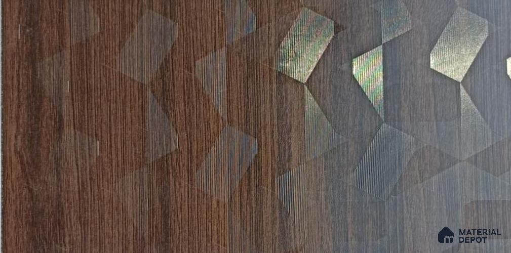 Wooden Look 5013 KK 8 ft x 4 ft Texture Finish Decorative Laminate - 0.8 mm | Suitable for TV Unit, Wardrobe, Kitchen Cabinets
