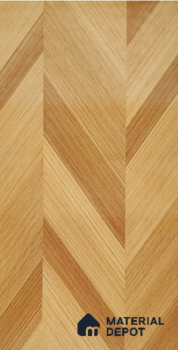 Wooden Look LM 08060 8 ft x 4 ft High Gloss Finish Decorative Laminate - 0.8 mm | Suitable for TV Unit, Wardrobe, Kitchen Cabinets