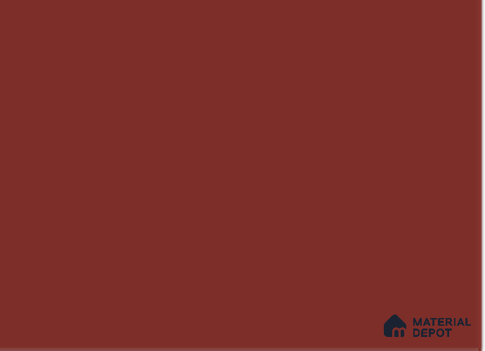 Red Solid Colors Look 8008 SF 8 ft x 4 ft Suede Finish Decorative Laminate - 0.8 mm | Suitable for Living Room, Kitchen, Office