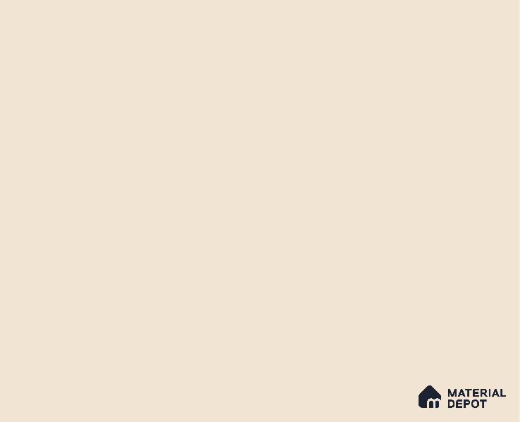 Light Cream Solid Colors Look LM 08046 8 ft x 4 ft High Gloss Finish Decorative Laminate - 0.8 mm | Suitable for Living Room, Kitchen, Office