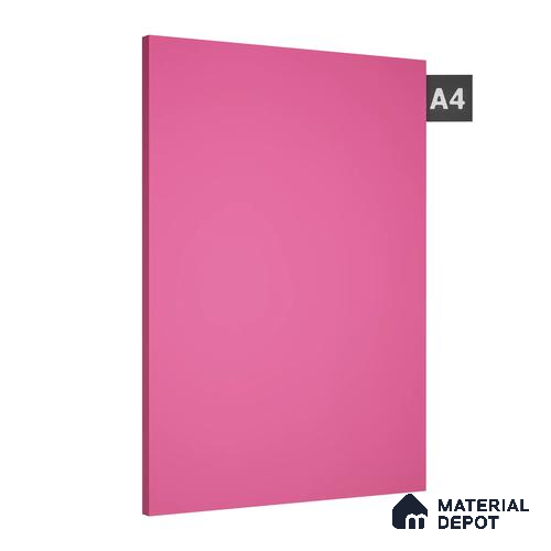 Bubblegum Pink Solid Colors Look LM 08048 8 ft x 4 ft High Gloss Finish Decorative Laminate - 0.8 mm | Suitable for Living Room, Kitchen, Office