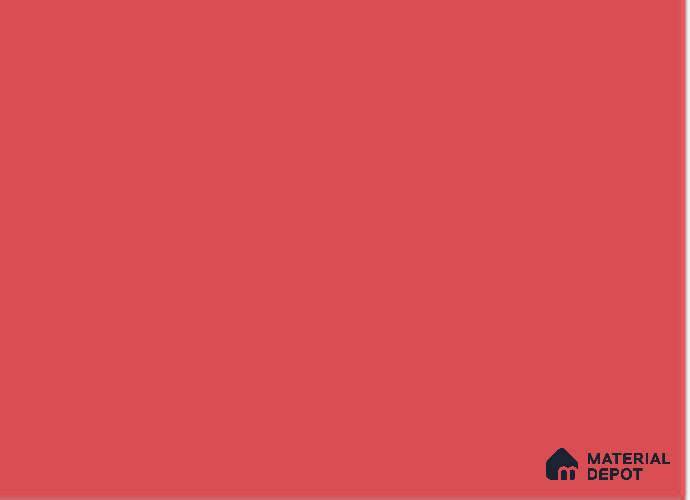 Red Solid Colors Look 8045 SF 8 ft x 4 ft Suede Finish Decorative Laminate - 0.8 mm | Suitable for Living Room, Kitchen, Office