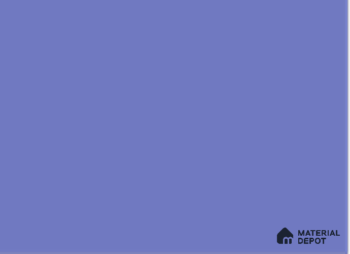 Blue Solid Colors Look 8313 SF 8 ft x 4 ft Suede Finish Decorative Laminate - 0.8 mm | Suitable for Living Room, Kitchen, Office