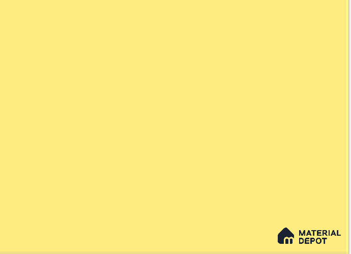Yellow Solid Colors Look 8316 SF 8 ft x 4 ft Suede Finish Decorative Laminate - 0.8 mm | Suitable for Living Room, Kitchen, Office