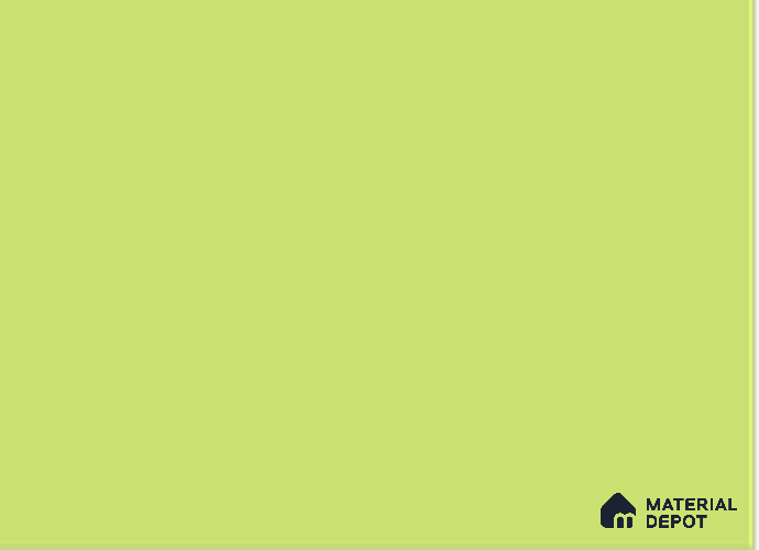 Green Solid Colors Look 8318 SF 8 ft x 4 ft Suede Finish Decorative Laminate - 0.8 mm | Suitable for Living Room, Kitchen, Office