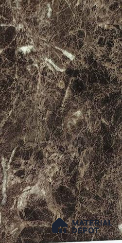 Wenge Marble Look 8948 AHG 8 ft x 4 ft High Gloss Finish Decorative Laminate - 0.8 mm | Suitable for TV Unit, Wardrobe, Kitchen Cabinets